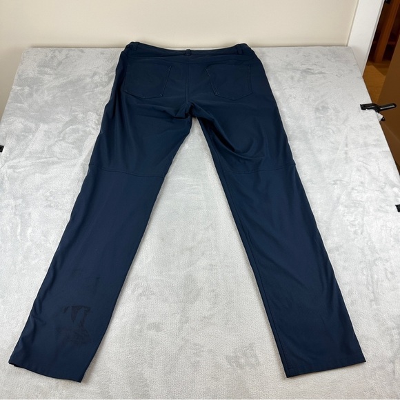 Lululemon ABC Pant True Navy 37" Men's Size 34 - Picture 13 of 16